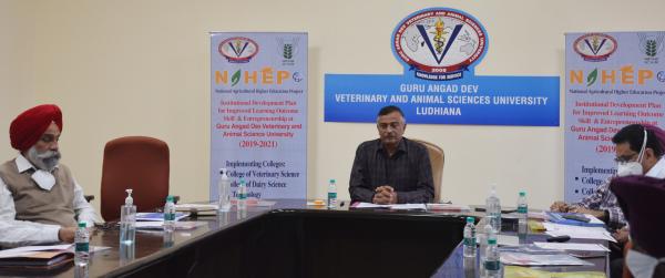 Dr. Inderjeet Singh, Vice Chancellor, GADVASU starts the five days National e-conference on “Igniting Young Minds for sustainable growth through entrepreneurship and skill development: A Vets’ vision” on 2nd March,2021